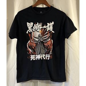 Bleach Anime MENS Small BLACK T‎ Shirt HOLLOW MANGA SHONEN JUMP